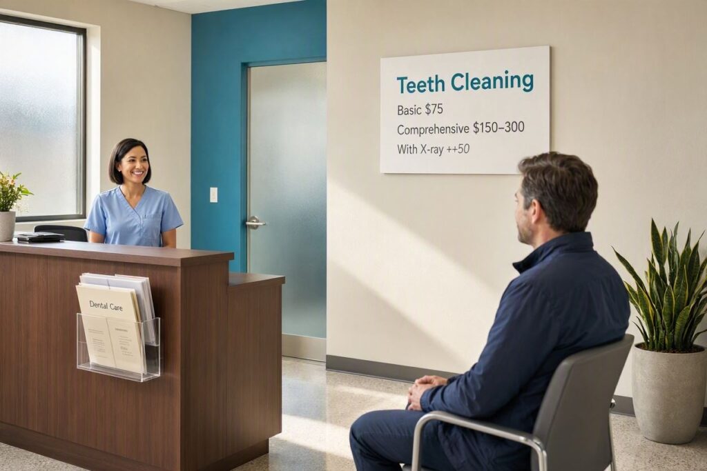 How Much Does A Dentest Teeth Cleaning Cost?