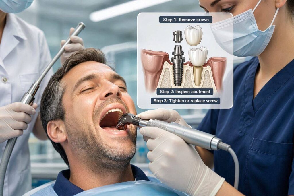 How To Repair Dental Implants?