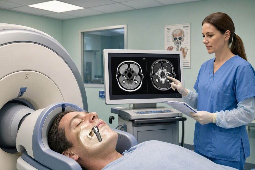 Is An MRI Impacted By A Dental Implant?