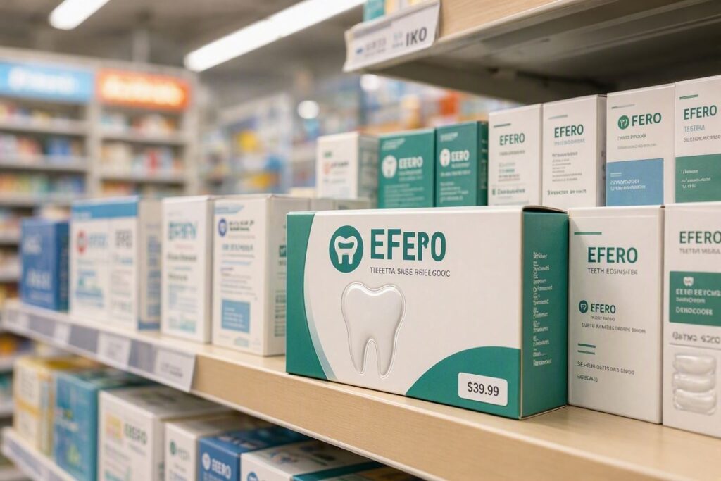 What Is The Cost Of Efero Teeth Whitening?