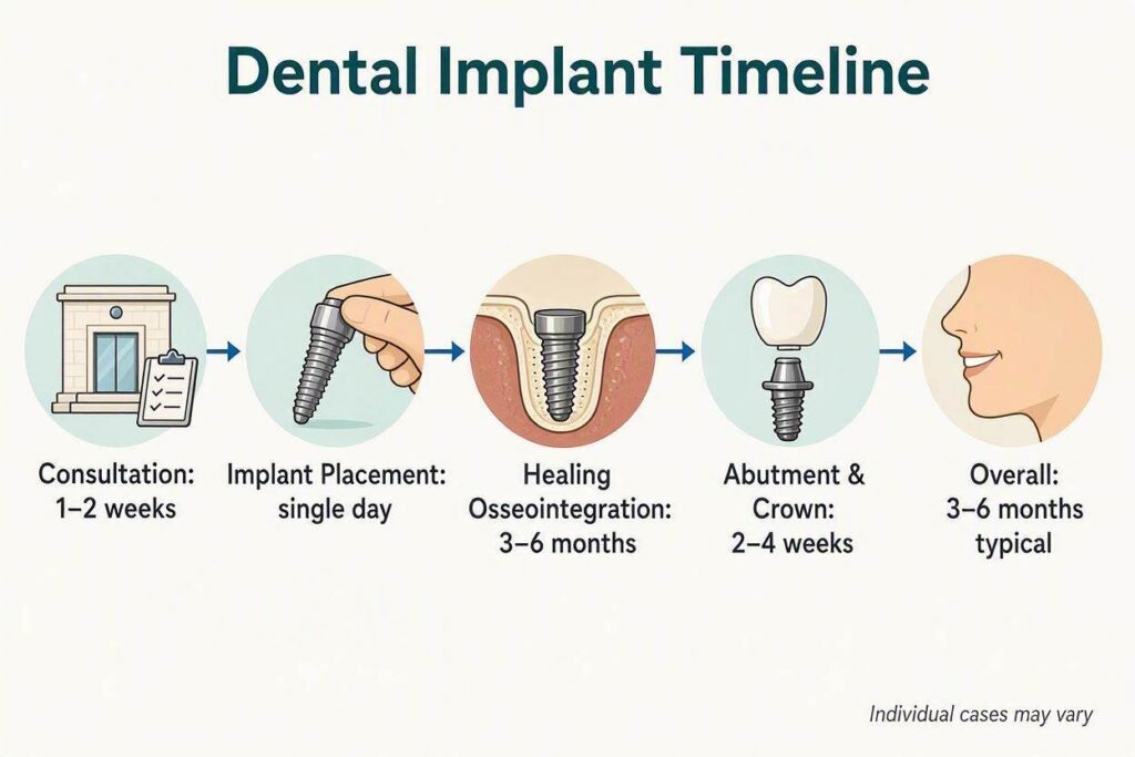 What Is The Turnaround Time For Dental Implants?