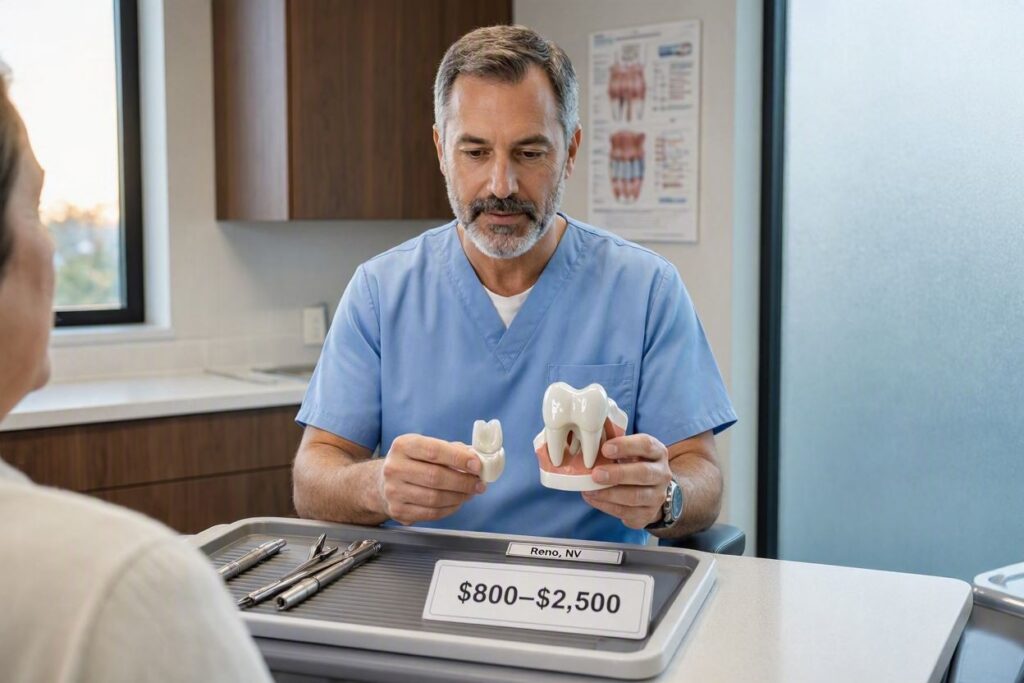 How Much Does A Reno Zirconia Crown Cost?