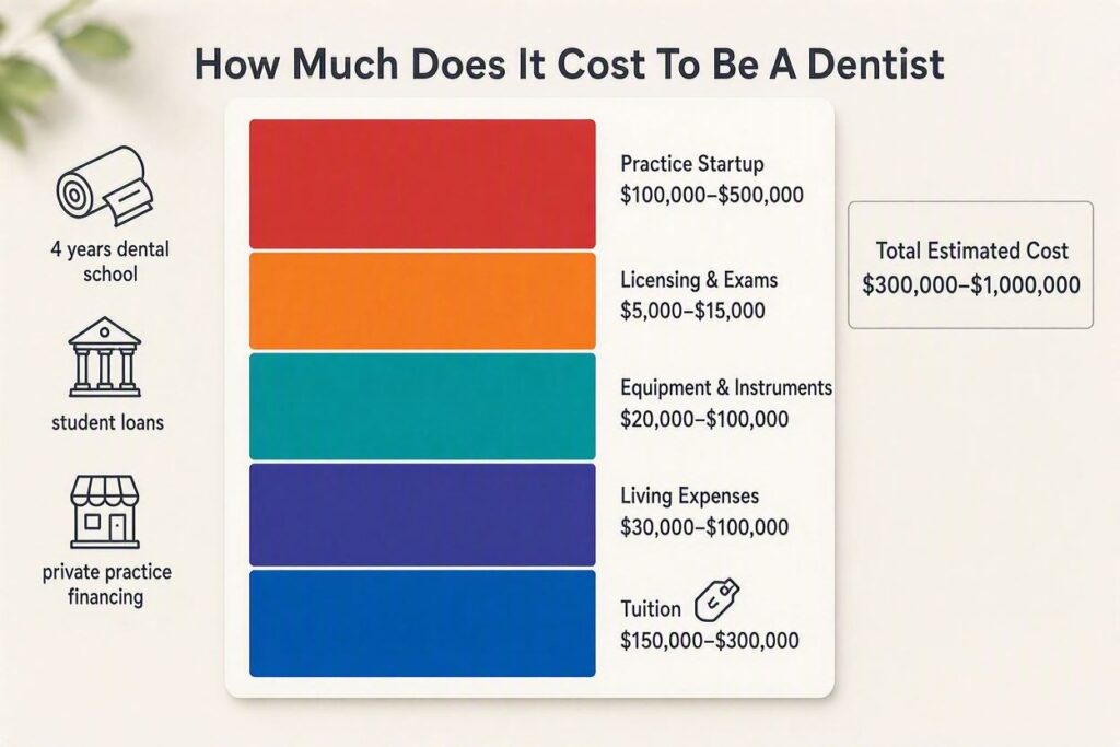 How Much Does It Cost To Be A Dentist?