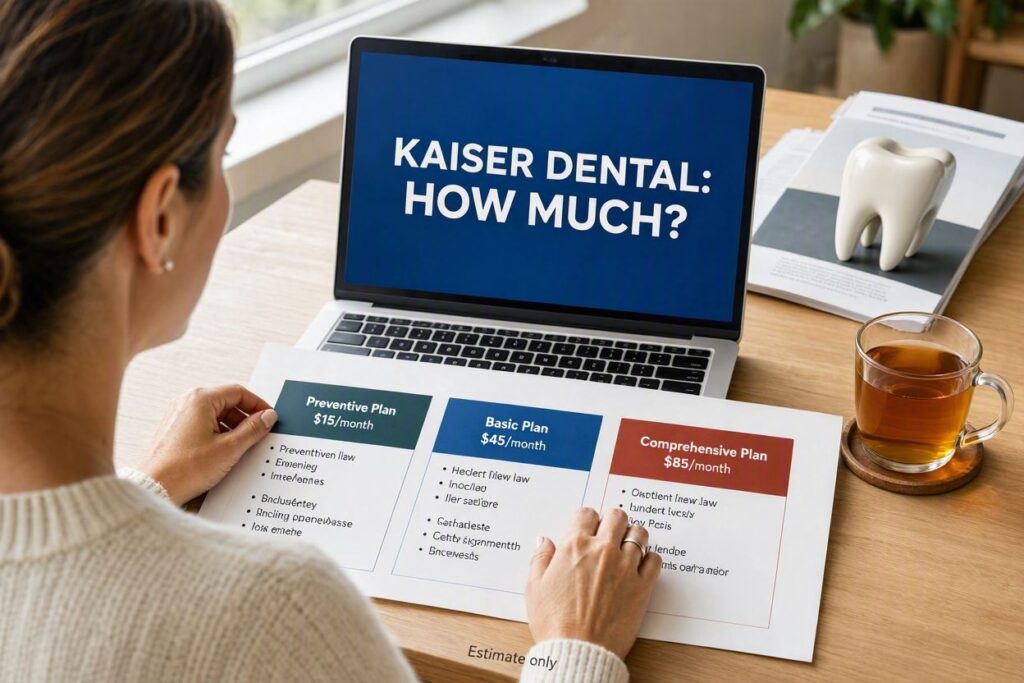 Kaiser Dental Insurance Costs How Much?