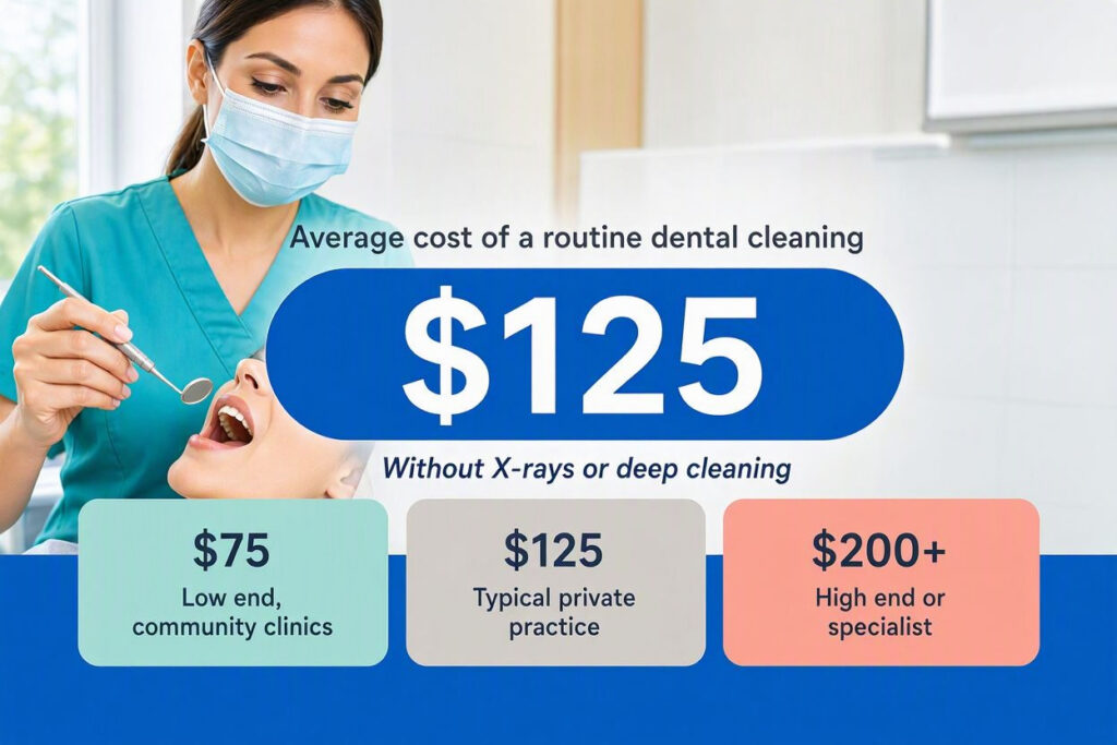 What Is The Average Cost Of A Dental Cleaning?
