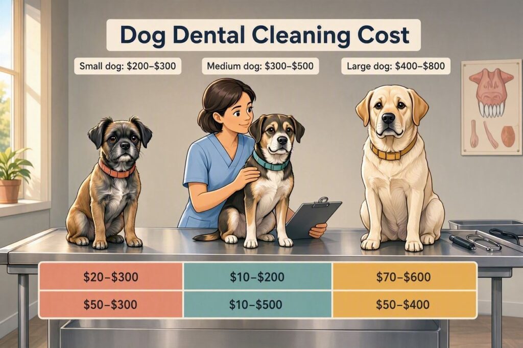 What Is The Cost Of A Dog’s Dental Cleaning?
