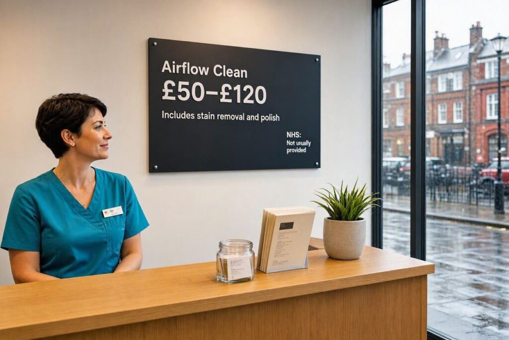 What Is The Cost Of Airflow Teeth Cleaning In The UK?