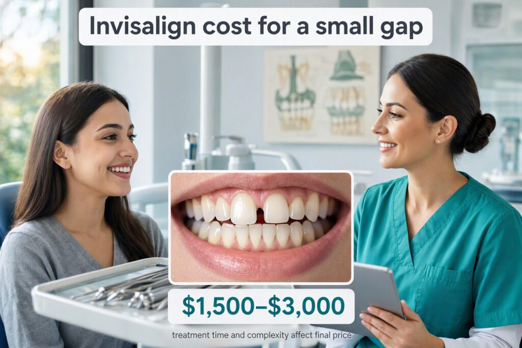 For A Little Gap How Much Does Invisalign Cost?
