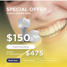 Dental Implants for Everyone for $150