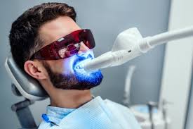 teeth whitening at dentist