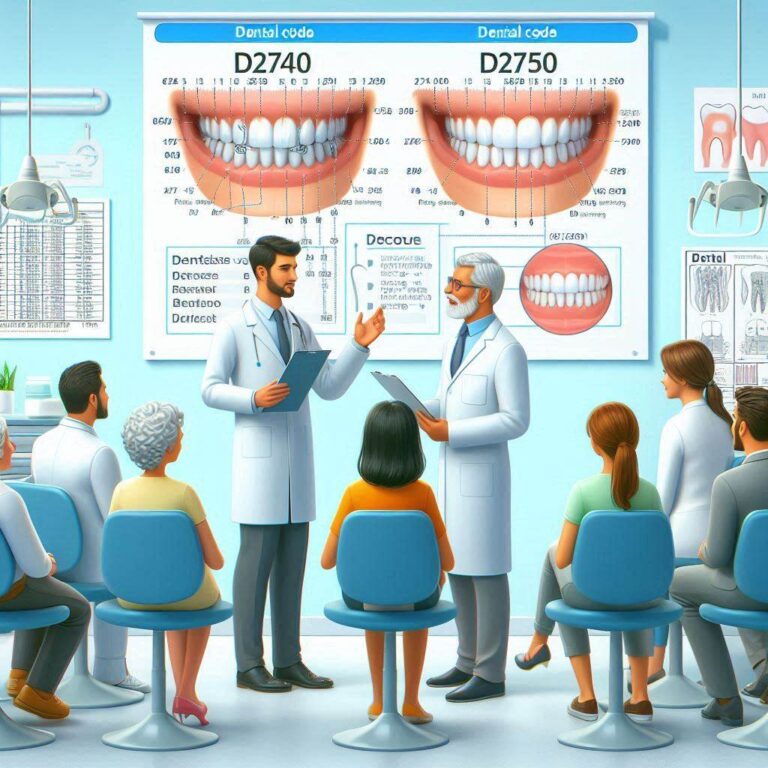 dental code d2740 vs d2750