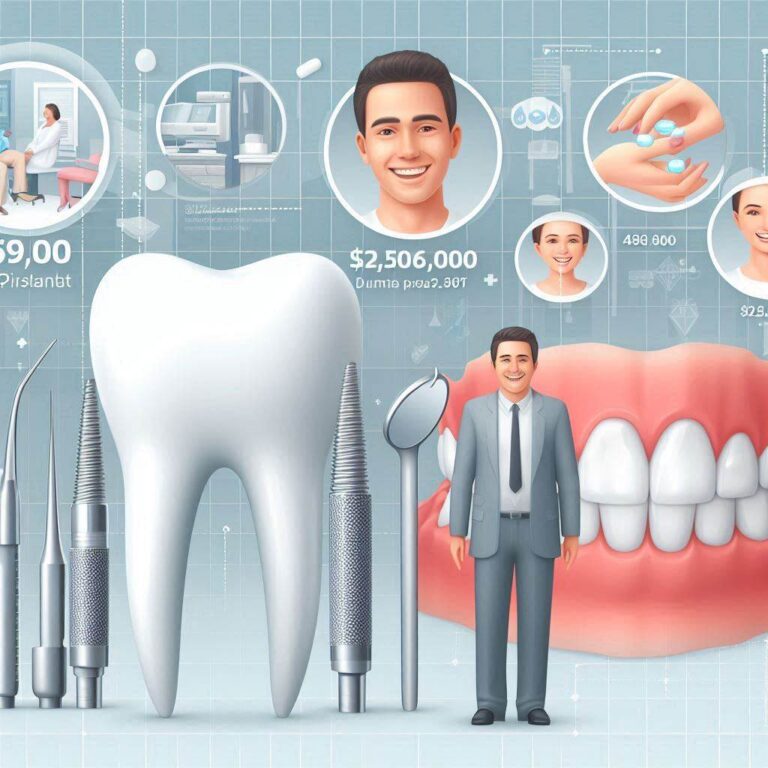 average cost of bottom dental implant