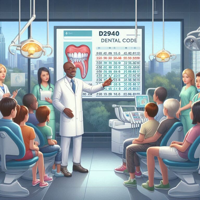D2940 Dental Code Meaning