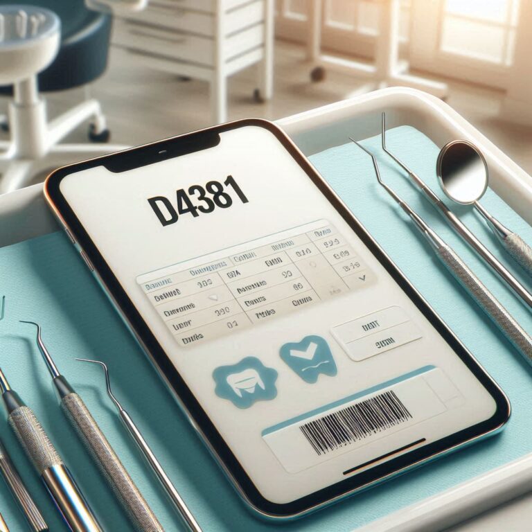 D4381 Dental Code Meaning