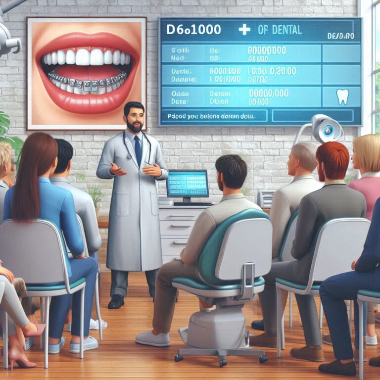 D6100 Dental Code Narrative