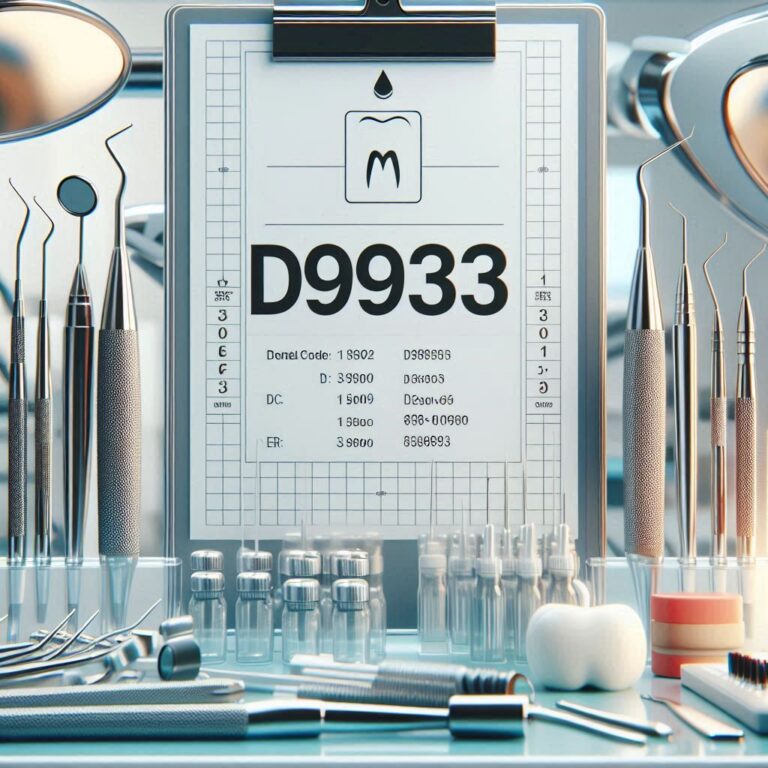 D9933 Dental Code