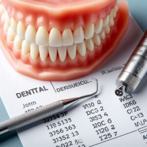 Dental Code for Adding a Tooth to a Complete Denture