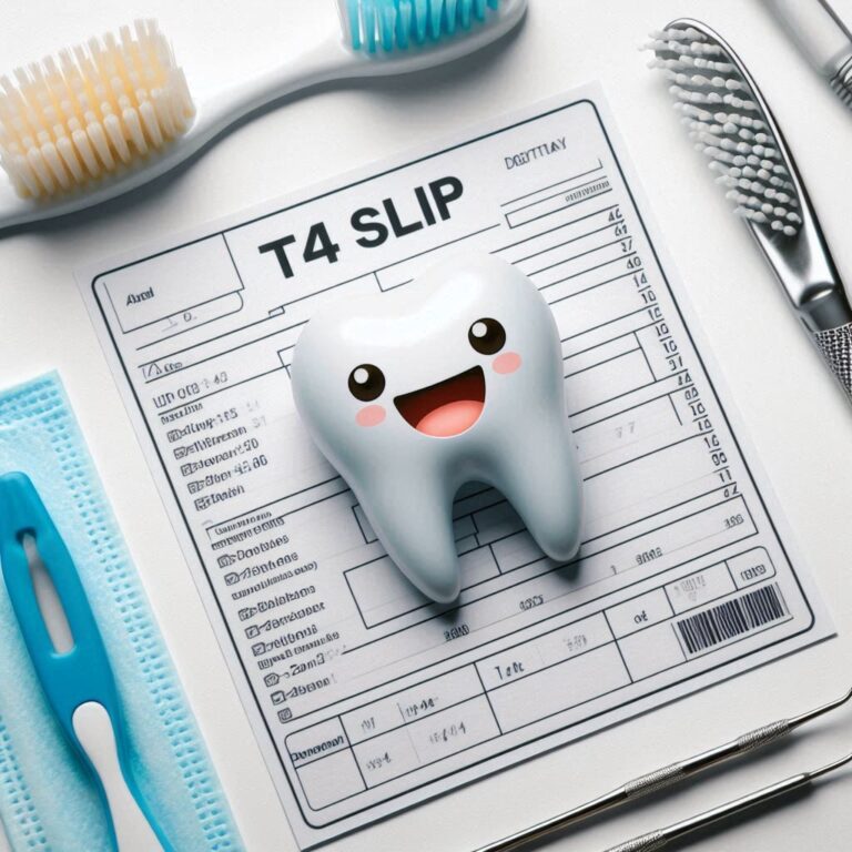 Dental Codes on T4 Slips