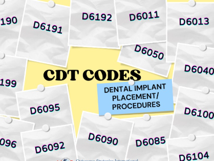 CDT Codes for Bleeding