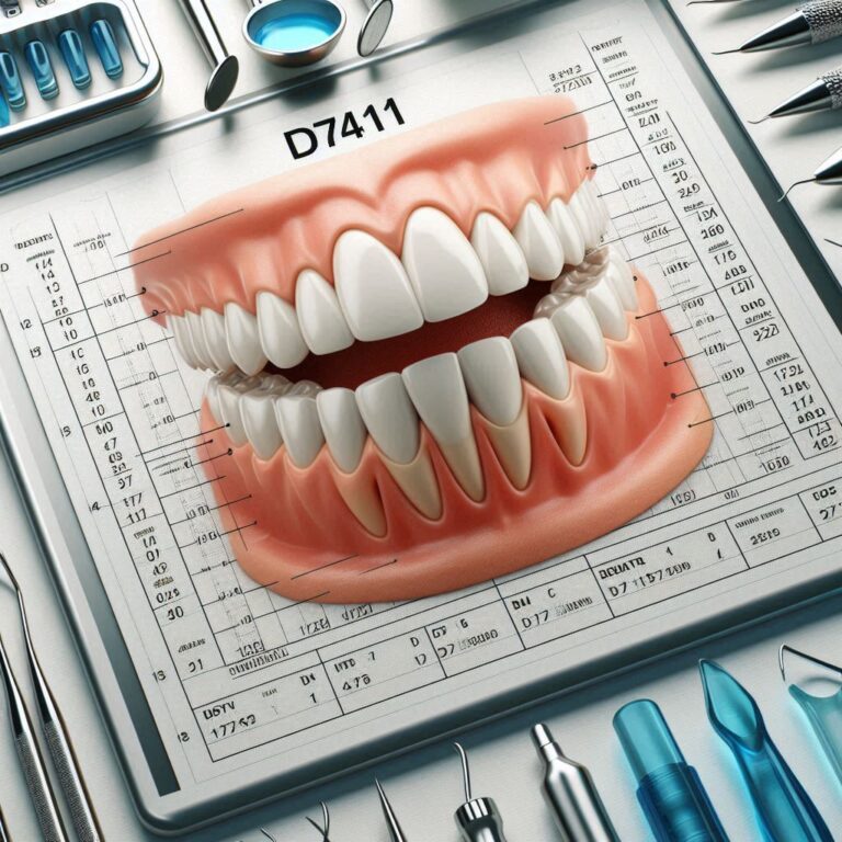 D7411 Dental Code