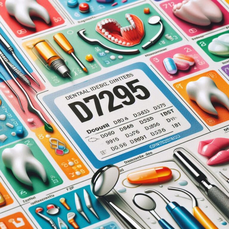 Dental Code D7295
