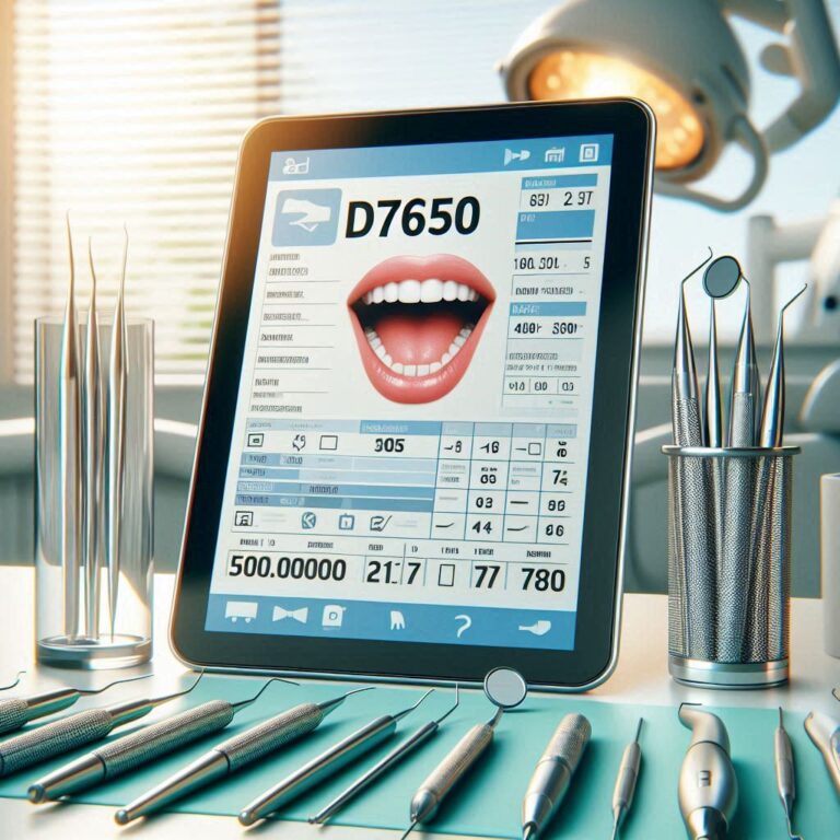 Dental Code D7650