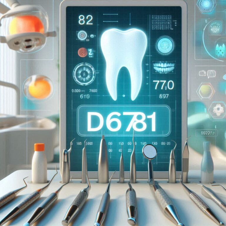 D6781 Dental Code