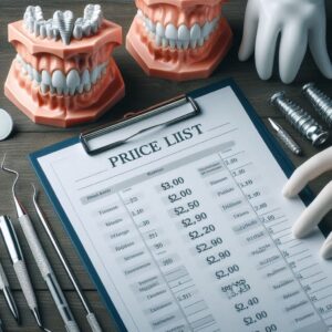 Tooth Implant Price list