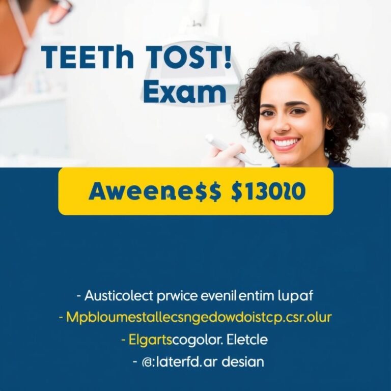 Average Cost of Teeth Cleaning and Exam