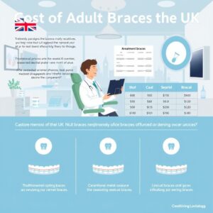 Cost of Adult Braces in the UK