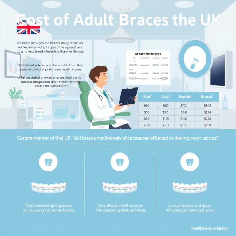Cost of Adult Braces in the UK