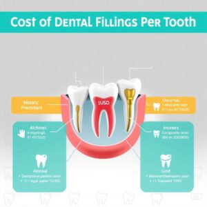 Cost of Dental Fillings Per Tooth