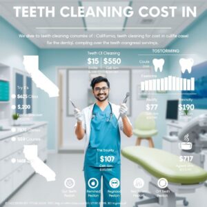 Teeth Cleaning Cost in California