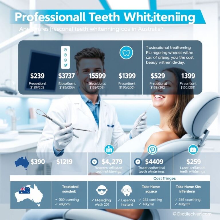 Professional Teeth Whitening Cost in Australia
