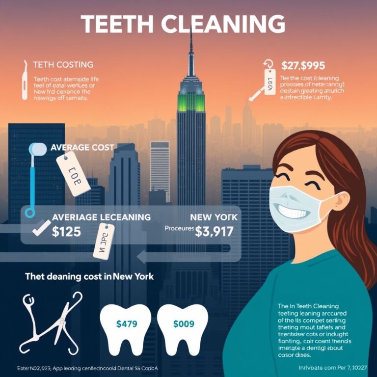 teeth cleaning cost in new york