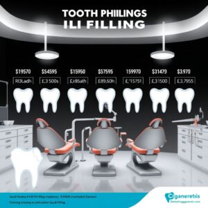 tooth filling cost in saudi arabia