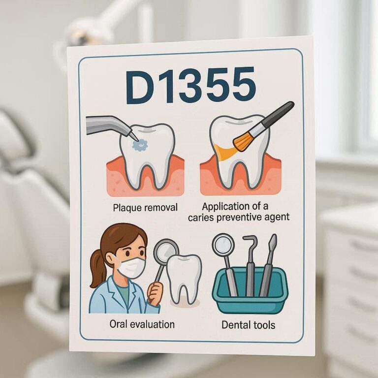Dental Code D1355