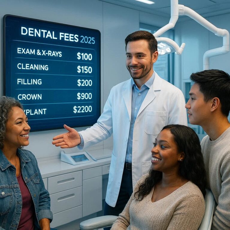 dental fees in 2025