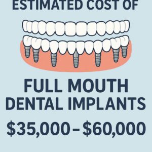 Estimated Cost of Full Mouth Dental Implants