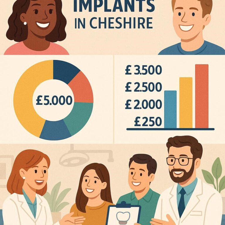 Cost of Dental Implants in Cheshire