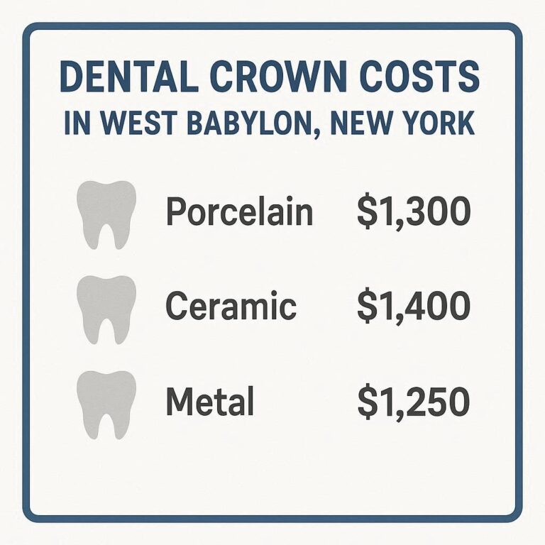 Dental Crown Costs in West Babylon New York