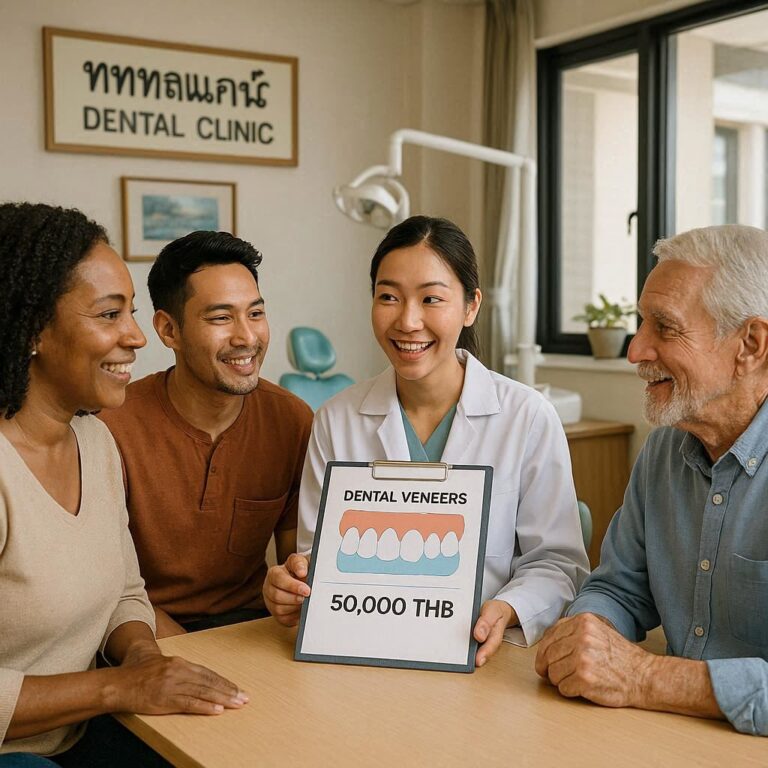 Dental Veneer Costs in Thailand