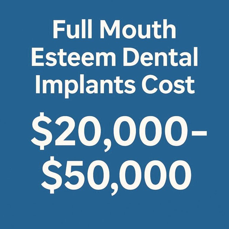 Full Mouth Esteem Dental Implants Cost
