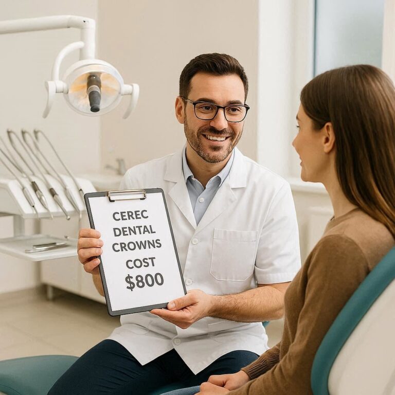 cost of CEREC dental crowns