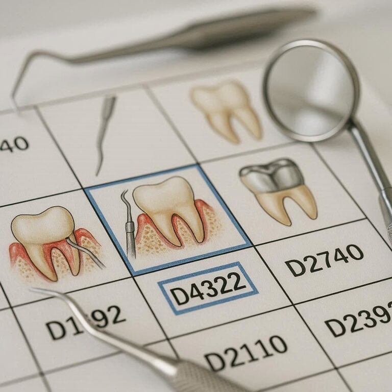 D4322 Dental Code