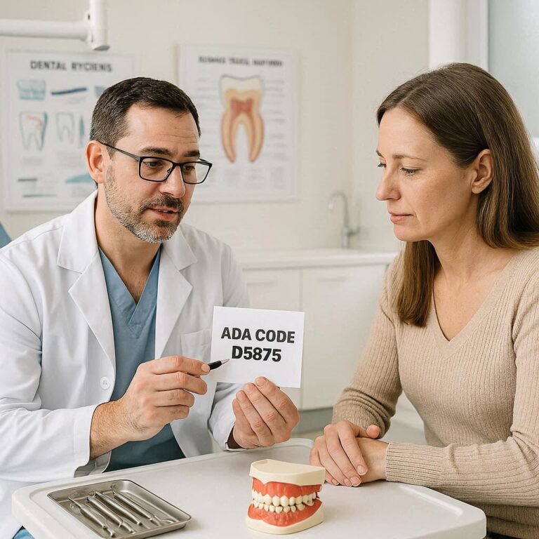 ADA Code for Interim Denture