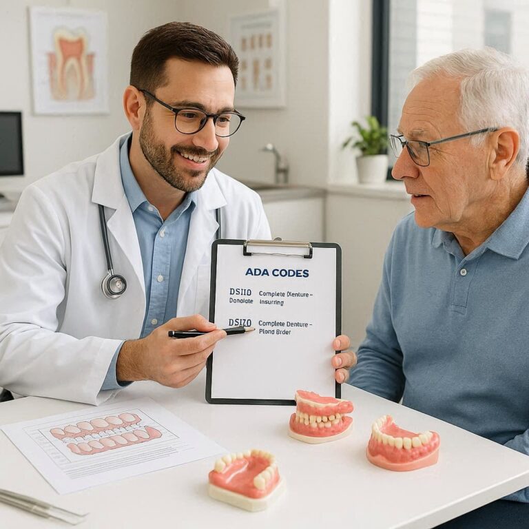ADA Codes for Denture Delivery