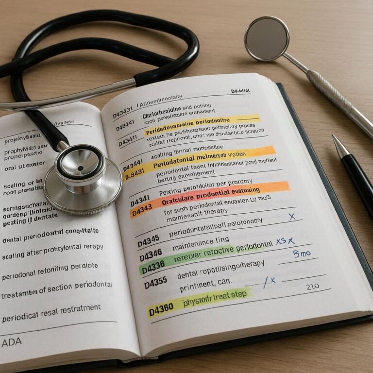 ADA Codes for Peridex