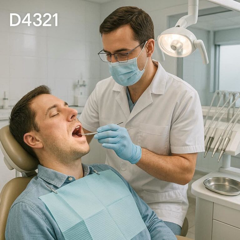 Dental Code D4321