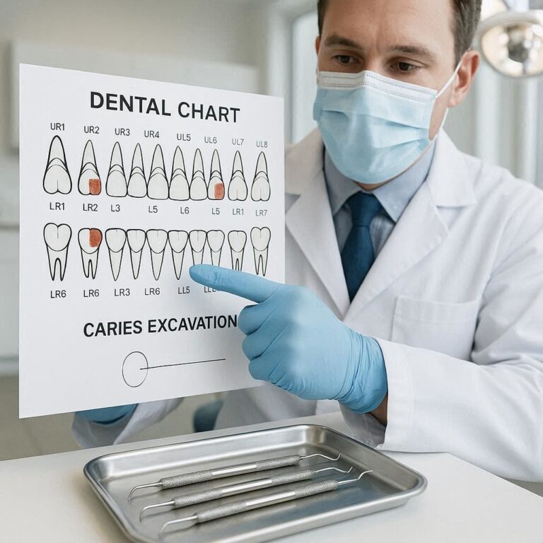 Dental Codes for Caries Excavation